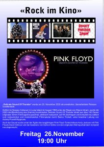 Rock im Kino: Pink Floyd “Delicate Sound of Thunder”