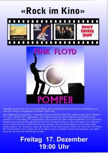 Rock im Kino: Pink Floyd „Pompeii“